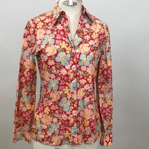 Vintage Cacharel cotton blouse size 44